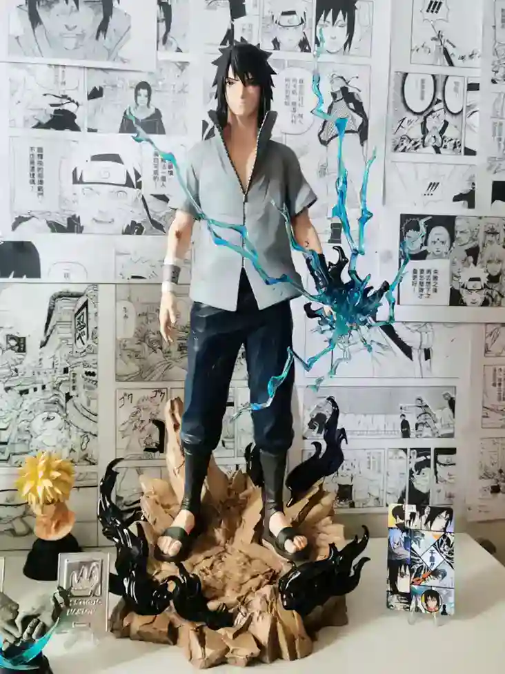 Sasuke The Valley of the End Resin Action Figure - Naruto