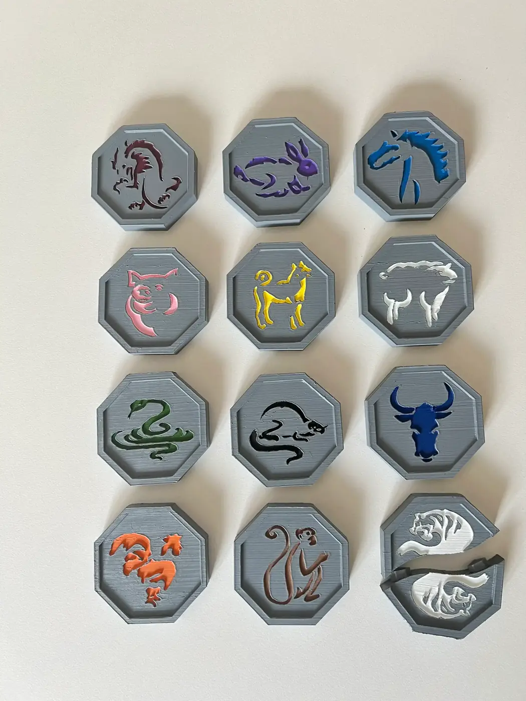 Jackie Chan Talismans Stones (Magnetic)