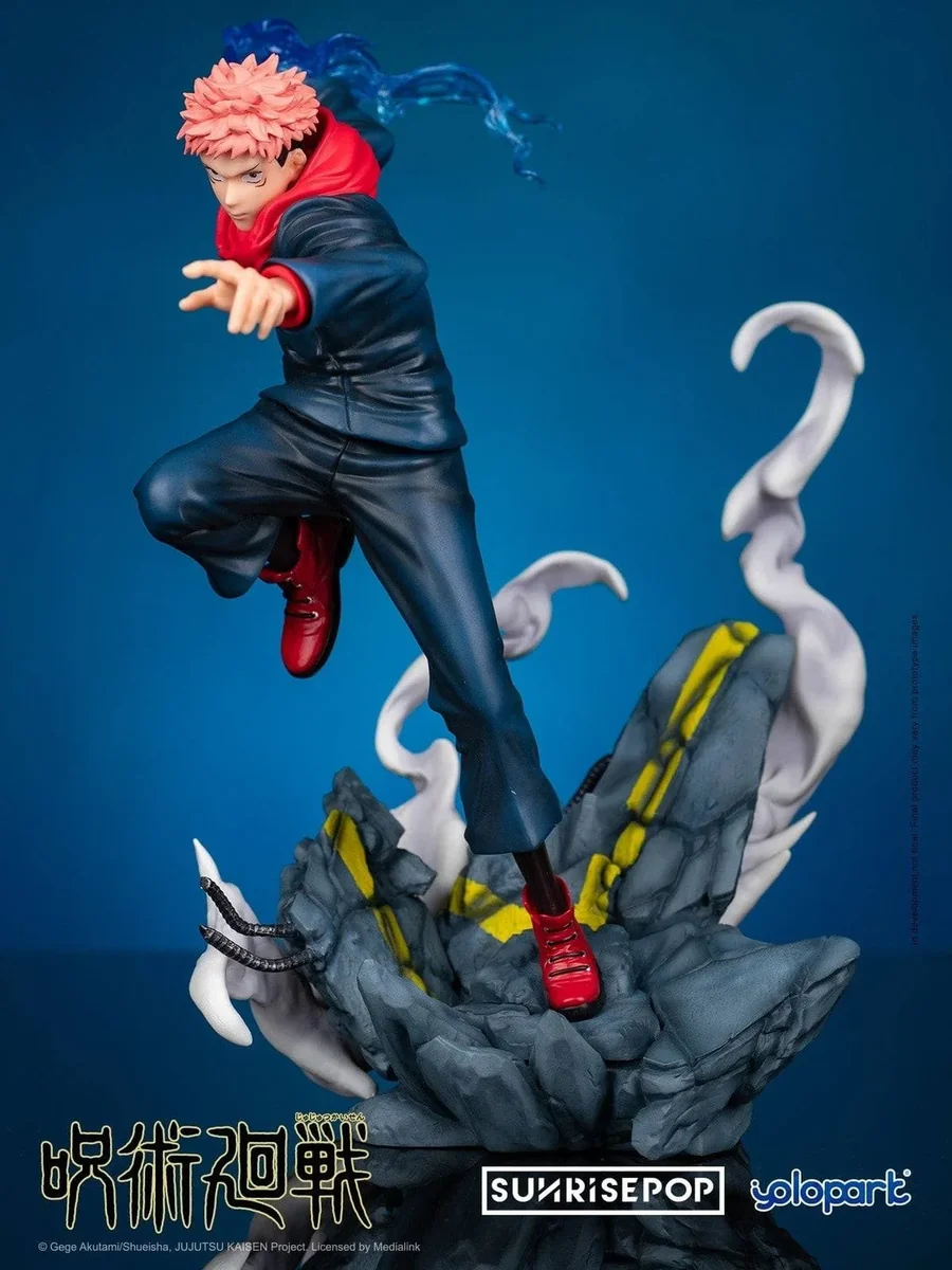 Yolopark Yuji Itadori "Cursed Energy Strike" Statue