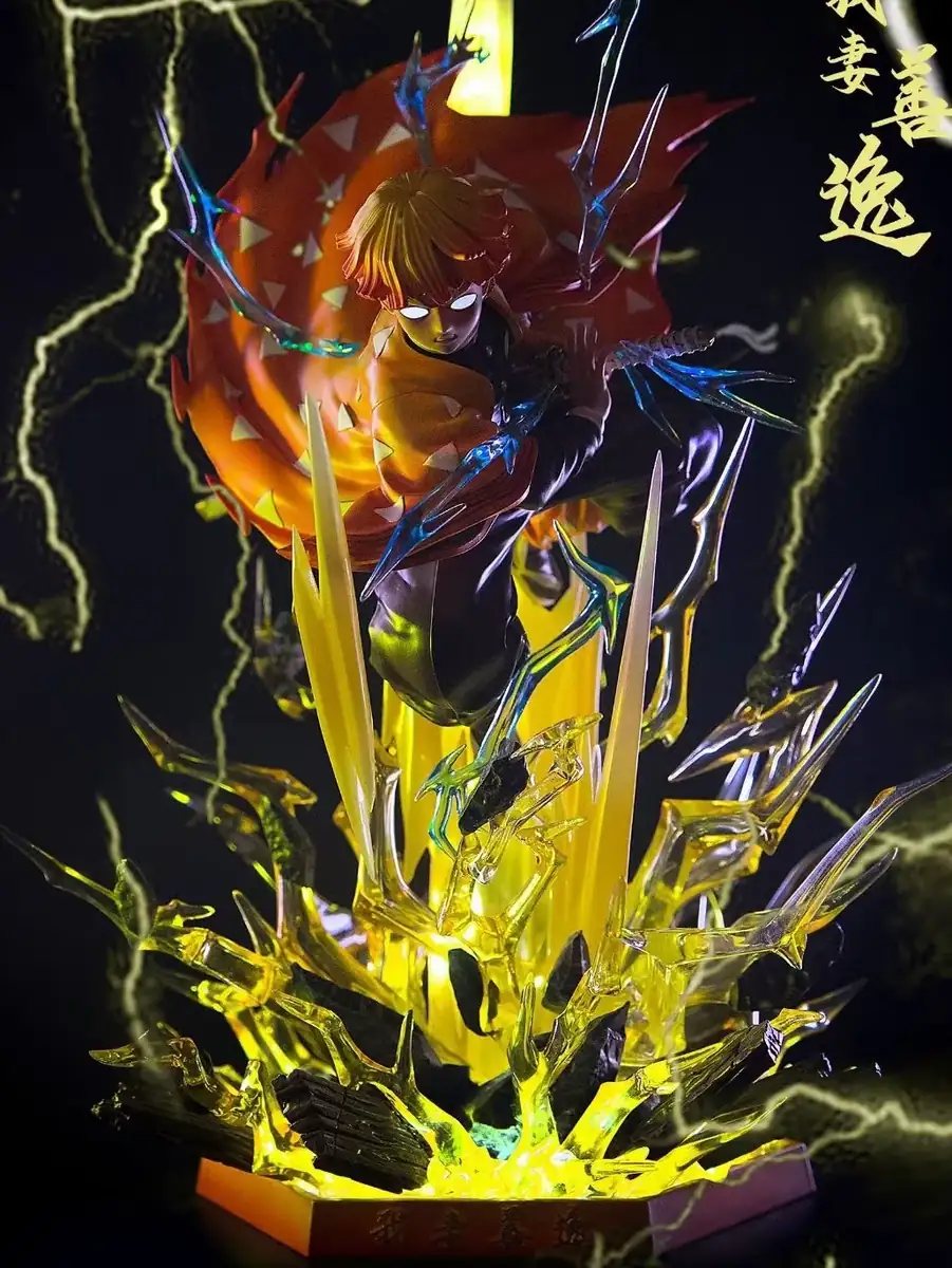 Demon Slayer Agatsuma Zenitsu Action Figure (32 cm)