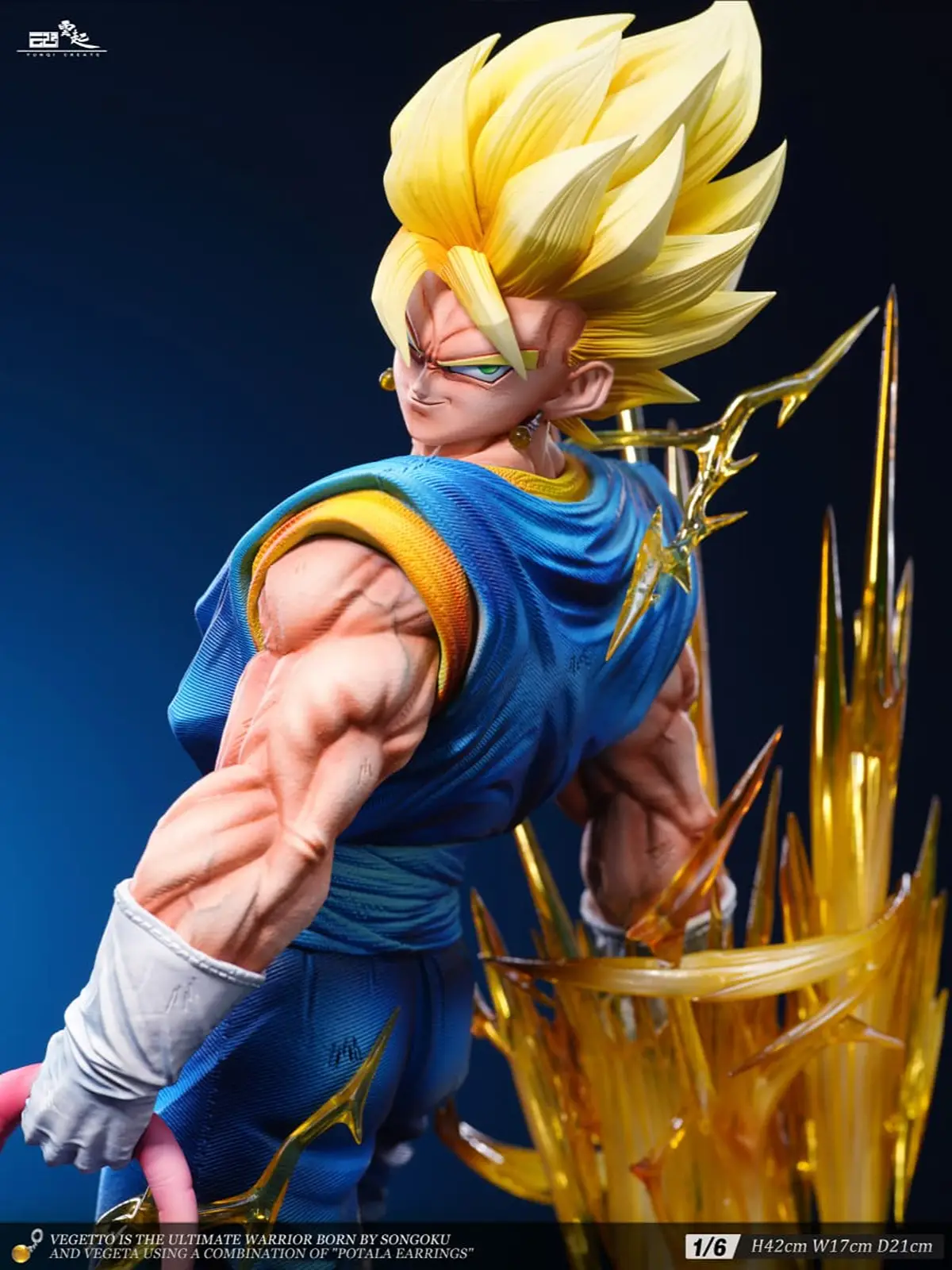 Vegito Super Saiyan Statue