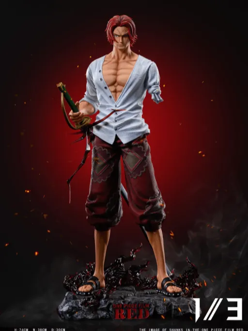 Red Hair Shanks 70cm Premium Anime Statue