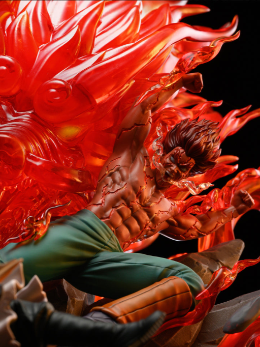 Might guy vs Madara LED statue