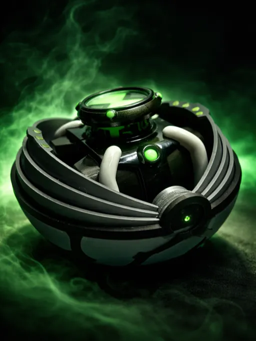 Ben 10 Classic Omnitrix Display Pod – Magnetic Retractable Case with Omnitrix For Display