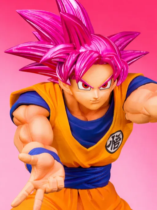 Ichiban Kuji Goku Super Saiyan God Figure – No Box Edition