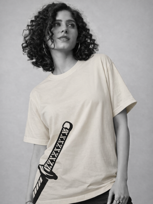 Anime Inspired Graphic T-Shirt – Unisex Cotton Oversized Tee