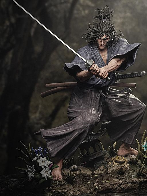 Miyamoto Musashi 3D Printed Resin Statue by BAKA Studios – Legendary Samurai Collector Edition