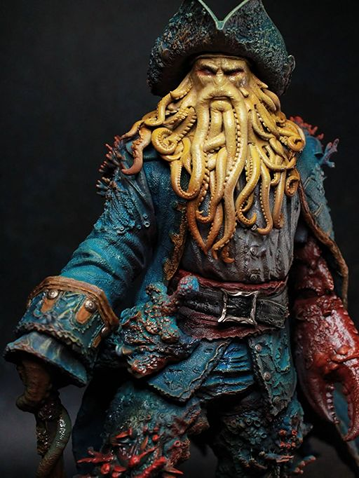 Davy Jones Pirates of the Caribbean: Dead Man’s Chest Resin Statue by BAKA Studios – Premium Collector Edition