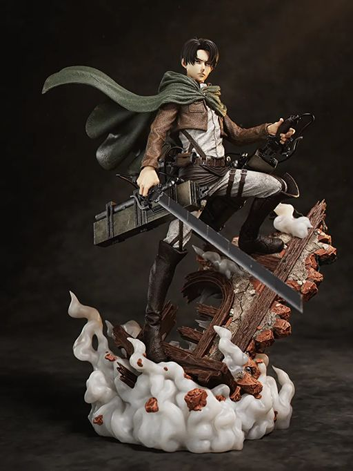 Levi Ackerman Statue – Attack on Titan 3D Printed Resin Collectible by BAKA Studios