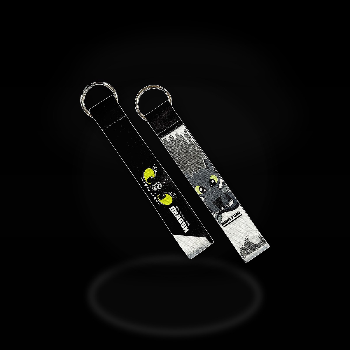 Night Fury Keychain Bagtag