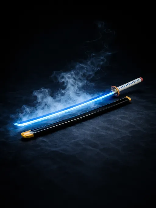 Muichiro Tokito Demon Slayer Smoke RGB Katana