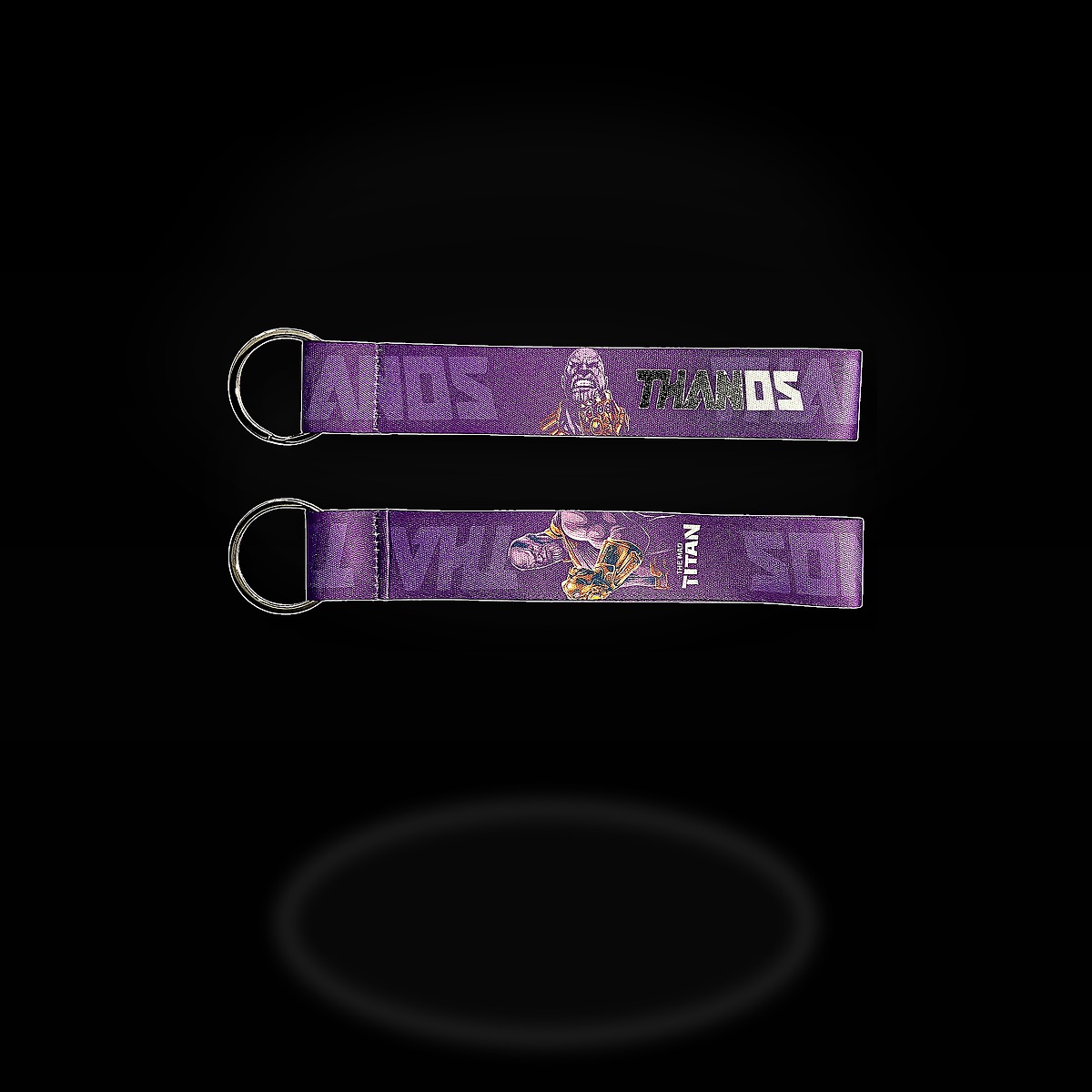 Thanos Keychain Bagtag