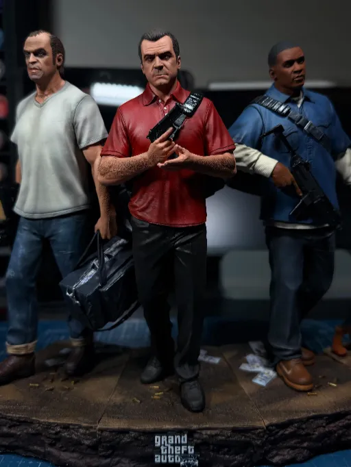 Grand Theft Auto V – 1/6 Scale Resin Statue by Baka Studio - Image 4