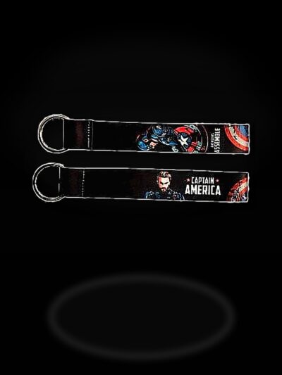 Captain America Keychain Bagtag