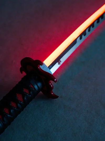 Tanjiro Kamado LED Wooden Katana