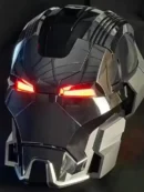 Iron Man Mark 17 black Helmet with Touch & Voice Control | Wearable Smart Helmet