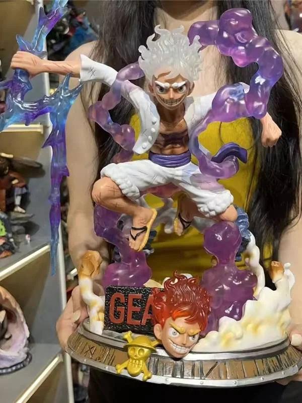 Luffy "Sun God" Gear 5 Interchangeable Statue
