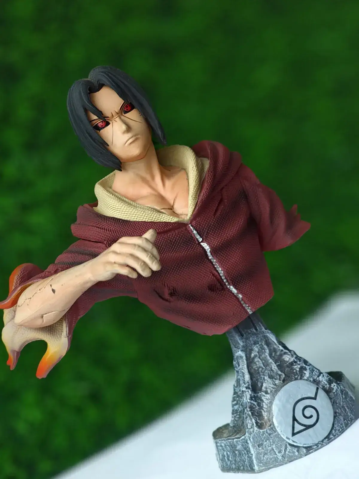 Itachi Uchiha Bust Statue – Sharingan Mode | Baka Store Exclusive - Image 3