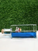 One Piece Thousand Sunny Floating Ship Display – Liquid Motion (18x6 cm)