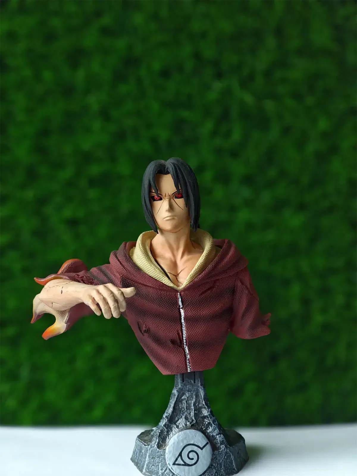 Itachi Uchiha Bust Statue – Sharingan Mode | Baka Store Exclusive