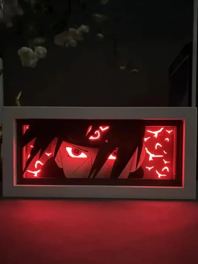 Itachi Uchiha 3D Shadow Lightbox – The Ultimate Anime Night Light