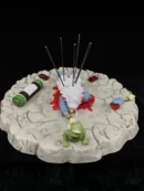 Jiraya’s Last Stand Collectible Diorama – Naruto Shippuden Death Scene Figure