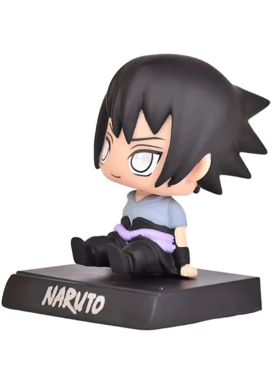 Sasuke Uchiha Bubble Head with Phone Holder