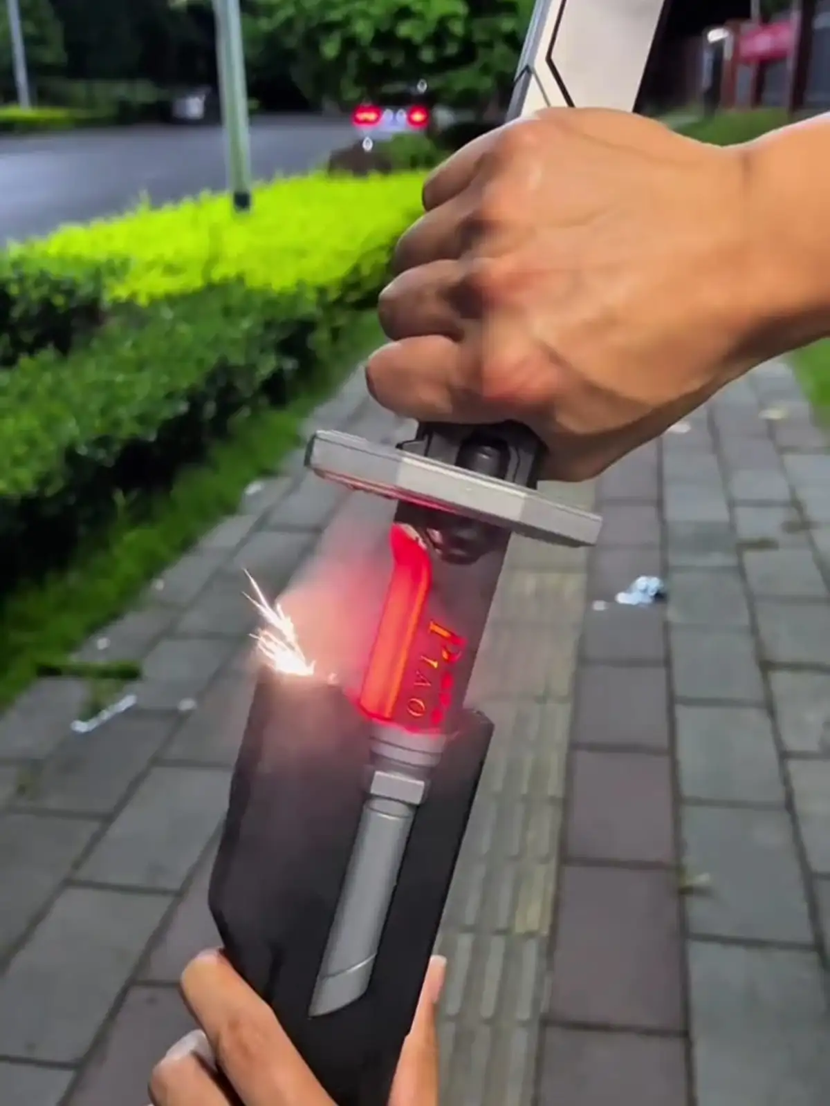 Interstellar Energy Blade - Premium LED Hilt with Spark Activation - Image 3