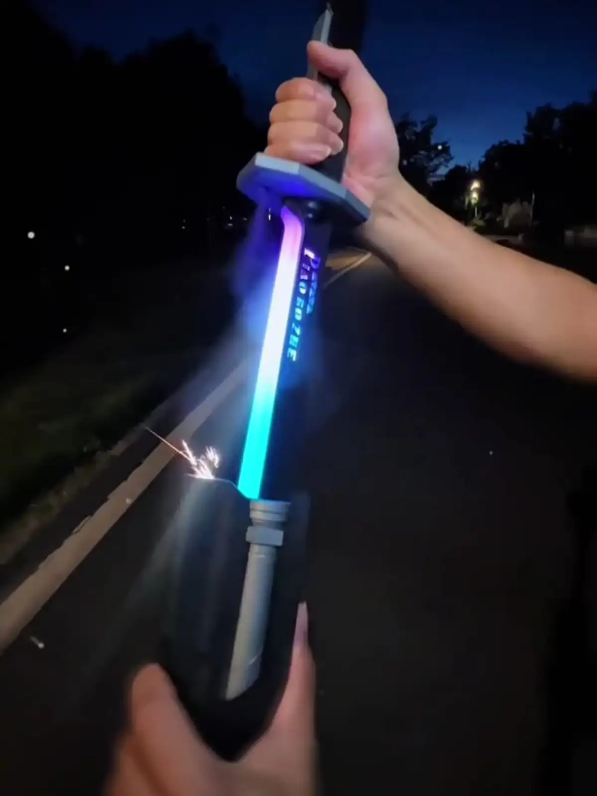 Interstellar Energy Blade - Premium LED Hilt with Spark Activation