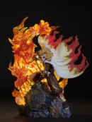 Rengoku Flame Breathing Diorama – Demon Slayer LED Collector Statue