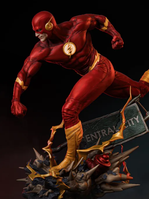 The Flash vs Reverse-Flash – 1/6 Scale Resin | Baka Studio - Image 3