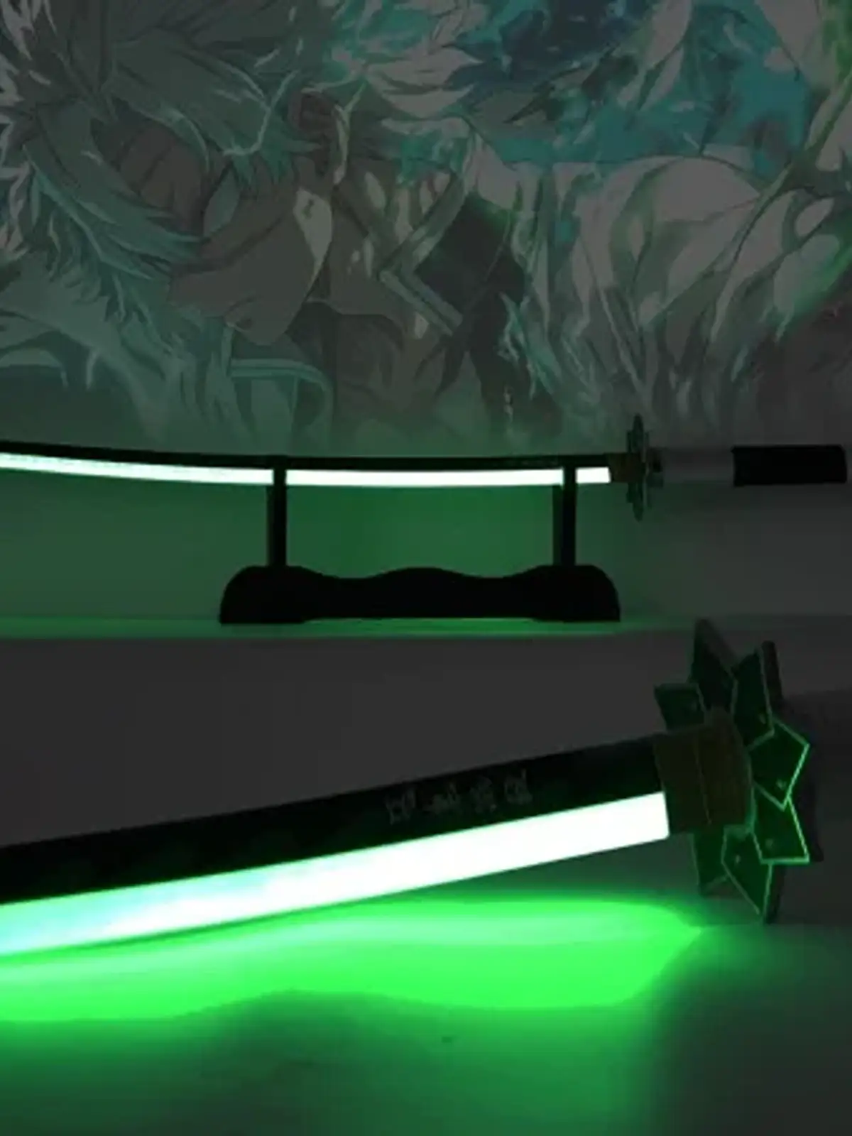 Sanemi Shinazugawa LED Wooden Katana