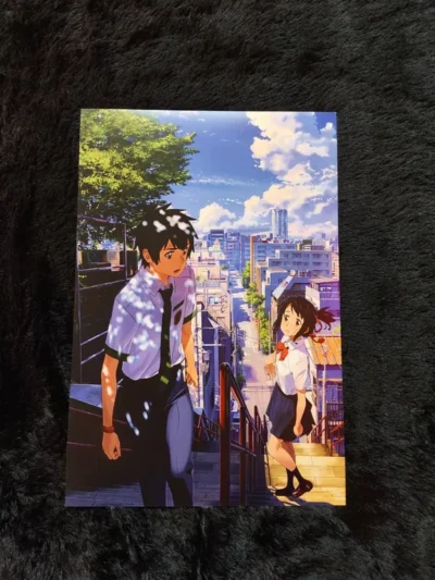 Taki & Mitsuha - Your Name Anime Poster