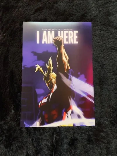 All Might 'I Am Here' - My Hero Academia Poster
