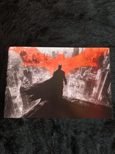 Batman Skyline Silhouette - Bat-Signal Movie Poster