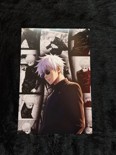 Satoru Gojo - Jujutsu Kaisen Manga Collage Poster