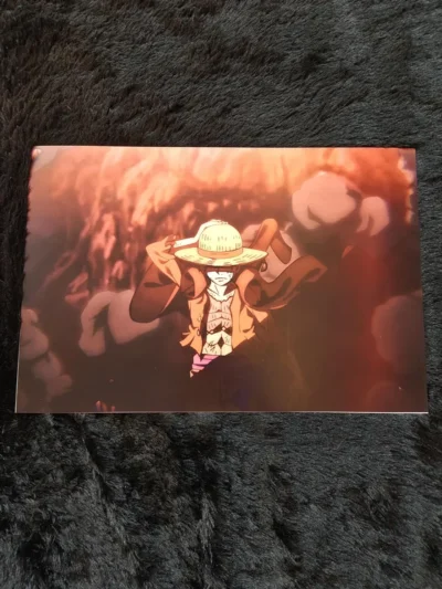 Luffy's Straw Hat - One Piece Anime Poster