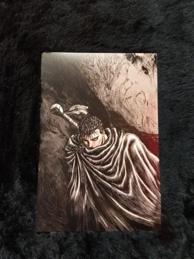 Guts the Black Swordsman - Berserk Anime Poster