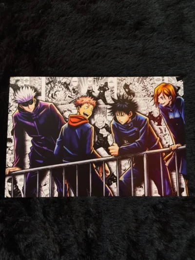 Gojo & Squad - Jujutsu Kaisen Group Poster