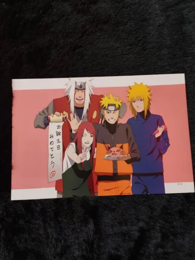 Naruto Family Birthday Celebration - Naruto Anime Poster