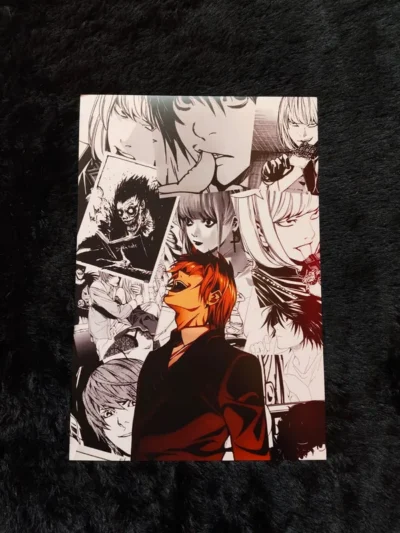 Death Note Character Collage Poster