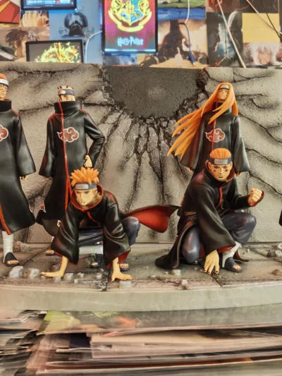Pain "Six Paths of Pain" Akatsuki Statue - 38CM Large Scale Diorama - view 2