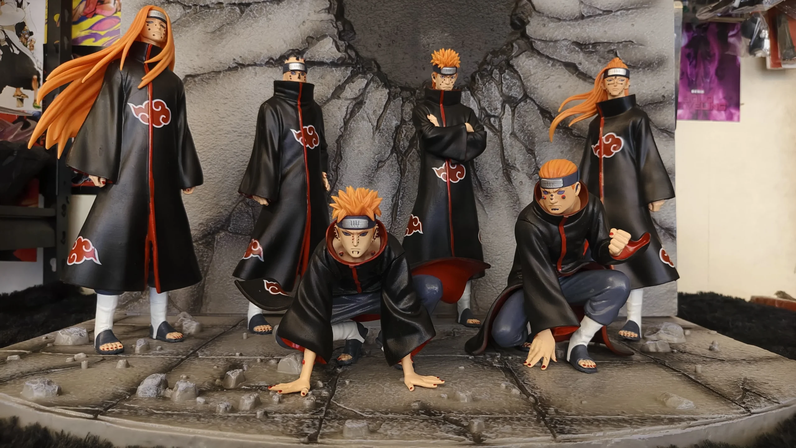 Pain "Six Paths of Pain" Akatsuki Statue - 38CM Large Scale Diorama