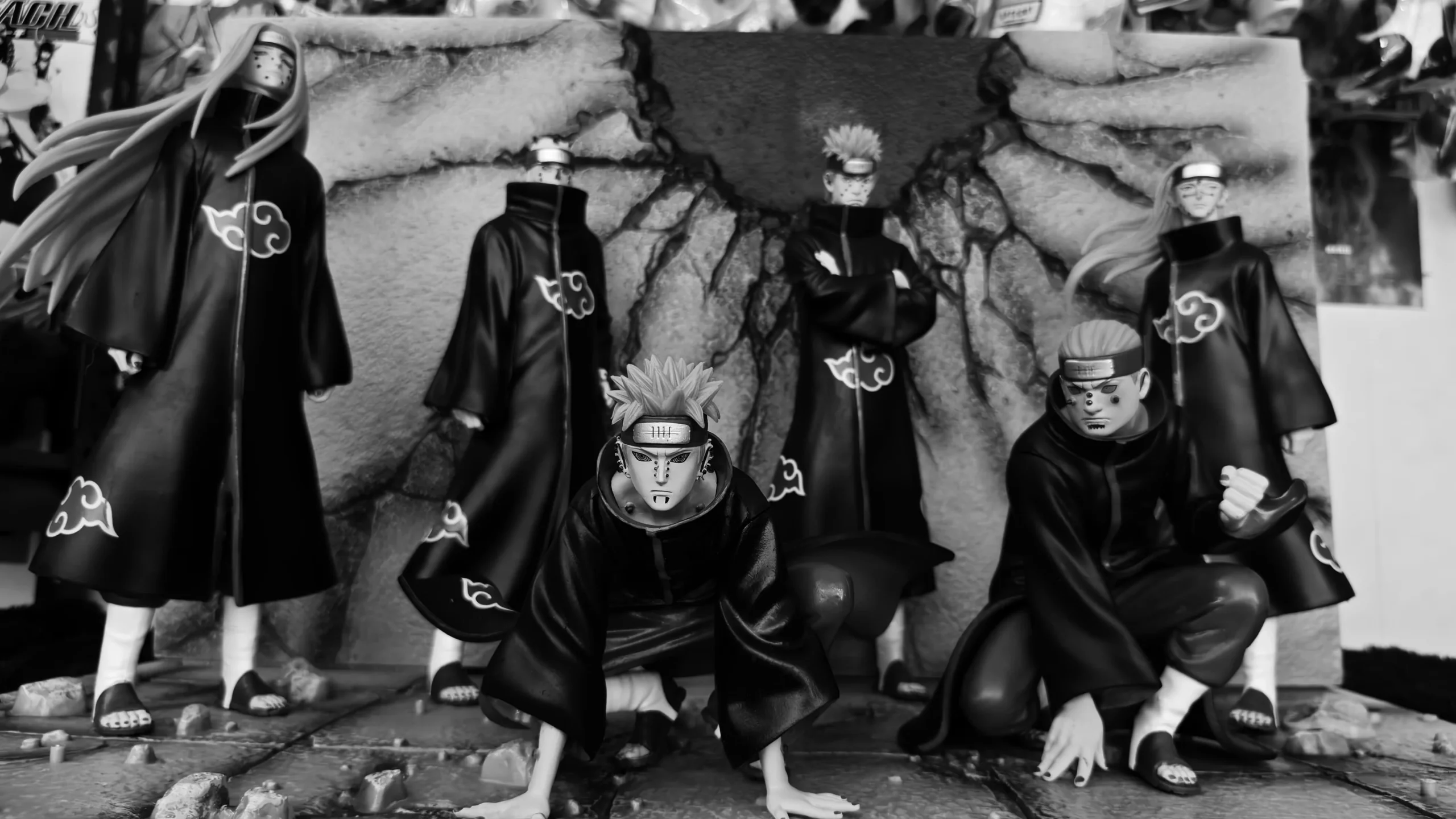 Pain "Six Paths of Pain" Akatsuki Statue - 38CM Large Scale Diorama - view 3