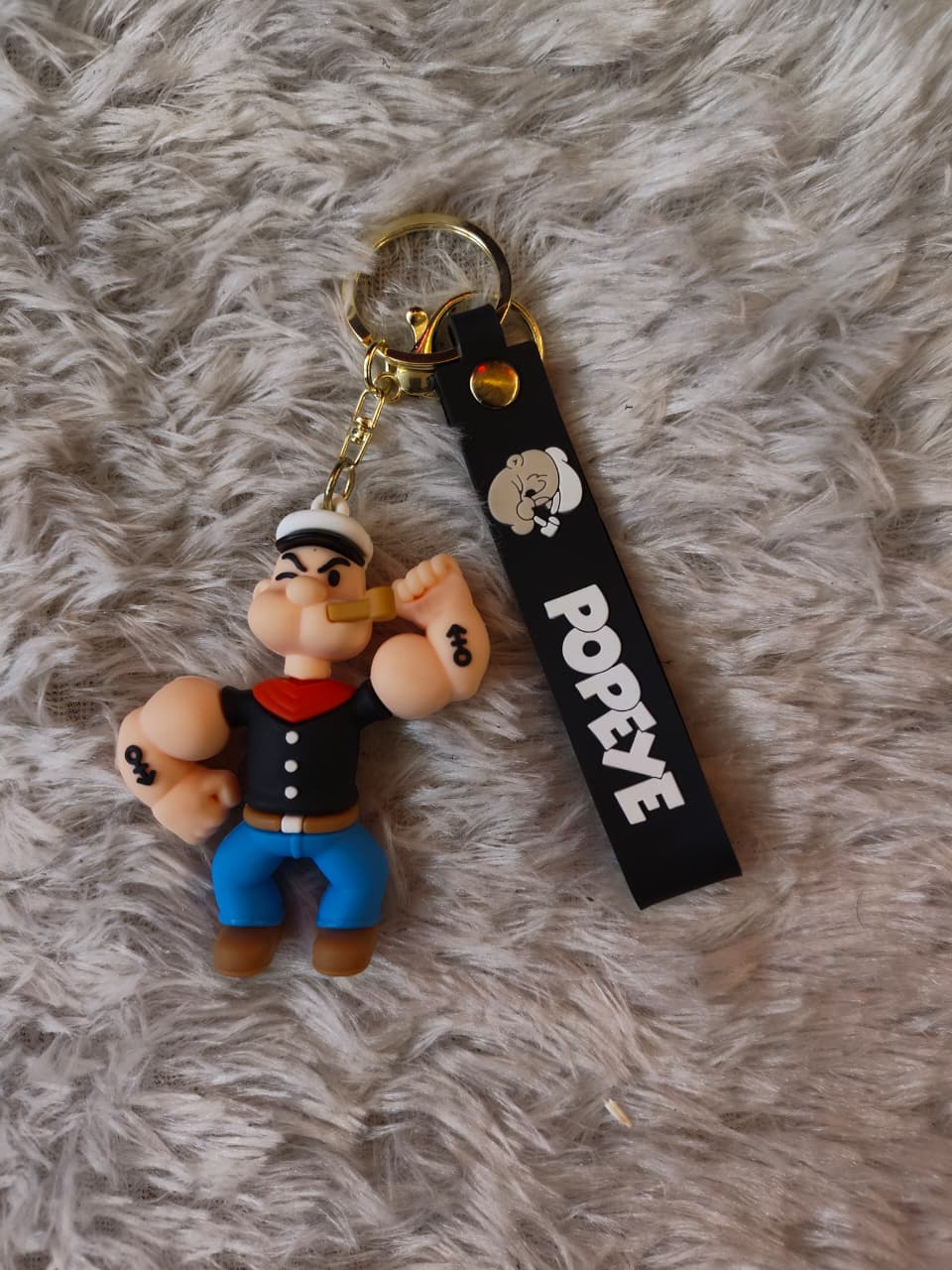 Popeye Strongarm Keychain