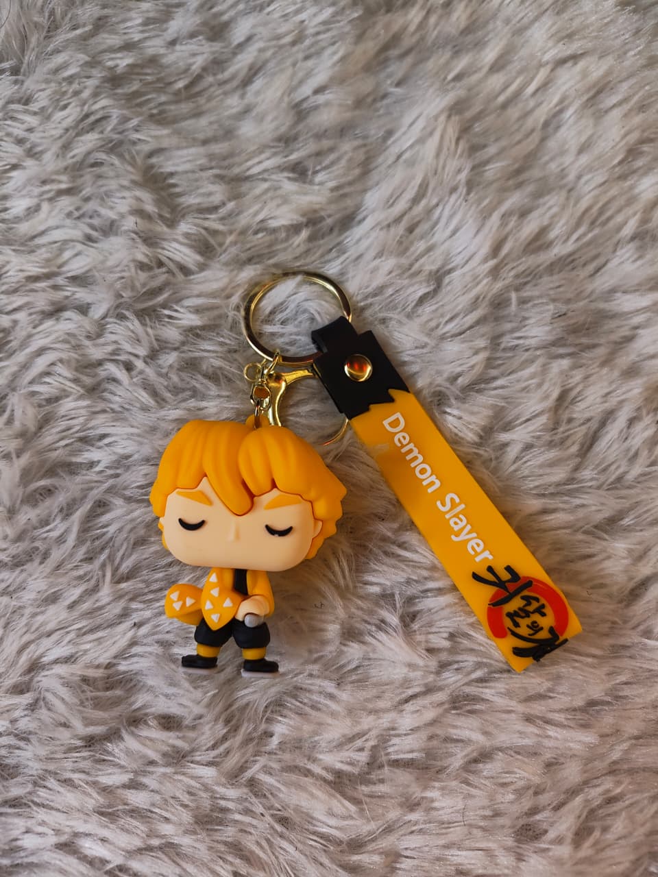 Zenitsu Keychain - Zenitsu Agatsuma Keychain (Demon Slayer)