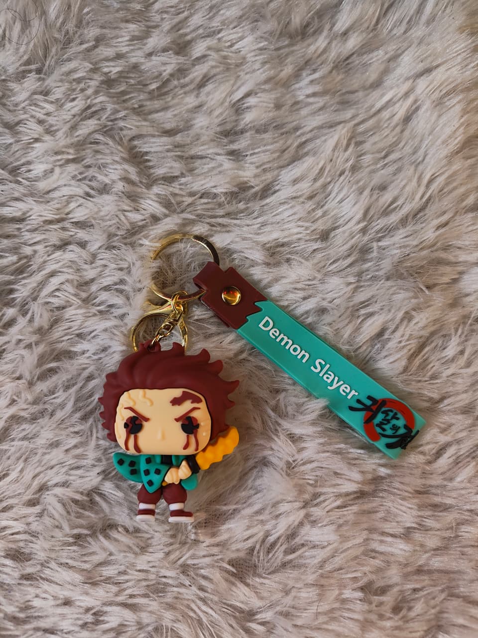 Tanjiro Demon Form Keychain - Tanjiro Kamado Demon Form Keychain (Demon Slayer)