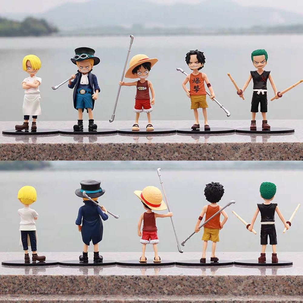 5Pcs Set Of One Piece Action Figure 15Cm - Image 2