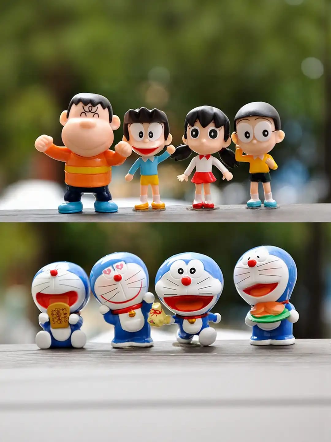 Doremon 8Pcs Set Miniature Action Figure 8Cm - Image 2