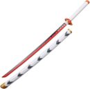 Rengoku Kyojuro Wooden Katana